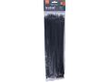 EXTOL pásky na vodiče, 3,6x280mm, 100ks, černé, NYLON, EXTOL PREMIUM (8856158)