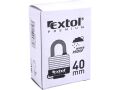 EXTOL zámek visací voděodolný, 40mm, 4 klíče, EXTOL PREMIUM (8857540)