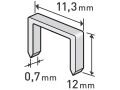 EXTOL spony, balení 1000ks, 12mm, 11,3x0,52x0,70mm, EXTOL PREMIUM (8852504)