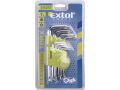 EXTOL L-klíče TORX krátké, sada 9ks, T10-15-20-25-27-30-40-45-50, EXTOL CRAFT (66010)