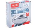 EXTOL miska magnetická nerez, 150mm, hloubka misky 25mm, magnet o průměru 80mm, síla magnetu 1000-1200G (gauss), EXTOL PREMIUM (