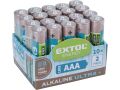 EXTOL baterie alkalické EXTOL ENERGY ULTRA +, 20ks, 1,5V AAA (LR03), EXTOL LIGHT (42012)