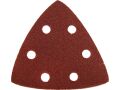 EXTOL papíry brusné delta - mix zrnitostí, bal. 20ks, 93mm, P40-P120, 6 otvorů, mix zrnitostí: 5ks-P40, 5ks-P60, 5ks-P80, 5ks-P1