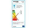 EXTOL reflektor LED, 10W, 800lm, denní světlo, IP65, 230V/50Hz, teplota chromatičnosti 6300K, vyzařovací úhel 120°, odpovídá kla