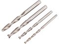 EXTOL frézy stopkové, sada 4ks, O 3,2-4-6-6,3mm, EXTOL CRAFT (408010B)