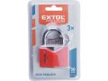 EXTOL zámek visací kovový, 50mm (8857465)