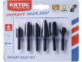 EXTOL rašple rotační do dřeva, sada 6ks (8803701)