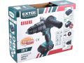 EXTOL vrtací šroubovák aku s příklepem, BRUSHLESS, 20V Li-ion, bez baterie a nabíječky (8791801)