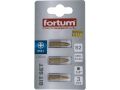 FORTUM-KITO hrot křížový sada 3ks, PH 1x25mm, S2-Titan. úprava, FORTUM-KITO, hrot křížový sada 3ks, PH 1x25mm, S2-Titan. úprava,