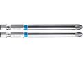 FORTUM-KITO hrot křížový sada 2ks, PZ 2x90mm, S2, FORTUM-KITO, hrot křížový sada 2ks, PZ 2x90mm, S2, FORTUM-KITO, S2 (4741322)