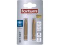 FORTUM-KITO hrot křížový sada 2ks, PH 3x50mm, S2-Titan. úprava, FORTUM-KITO, hrot křížový sada 2ks, PH 3x50mm, S2-Titan. úprava,