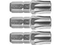 FORTUM-KITO hrot TORX sada 3ks, T 45x25mm, S2, FORTUM-KITO, hrot TORX sada 3ks, T 45x25mm, S2, FORTUM-KITO, S2 (4741445)