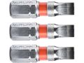 FORTUM-KITO hrot plochý sada 3ks, 5x25mm, S2, FORTUM-KITO, hrot plochý sada 3ks, 5x25mm, S2, FORTUM-KITO, S2 (4741105)
