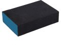 EXTOL brusná houba, 100x70x25mm, P180, čtyřstranná, abrazivo-korund (8803666)