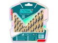 TOTAL Vrtáky do kovu, sada 12ks, 2,2.5,3,3.5,4,4.5,5,5.5,6,6.5,7,8mm, HSS (TACSD0125)
