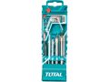 TOTAL Vrtáky do skla, sada 5ks, industrial, 4-5-6-8-10mm (TACSD7256)