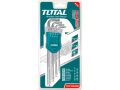 TOTAL L-klíče TORX prodloužené, sada 9ks, 10-50mm, CrV (THT106392)