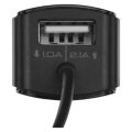 EMOS Univerzální USB adaptér do auta 3,1A (15,5W) max., kabelový 1704021700 (V0217)