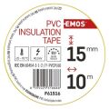EMOS Izolační páska PVC 15mm / 10m žlutá 2001151060 (F61516)