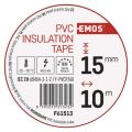 EMOS Izolační páska PVC 15mm / 10m červená 2001151030 (F61513)