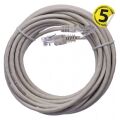 EMOS PATCH kabel UTP 5E, 5m 2309010050 (S9125)