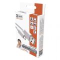 EMOS USB kabel 2.0 A/M - micro B/M 1m bílý 2335070610 (SM7006W)