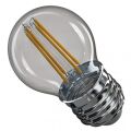 EMOS LED žárovka Filament Mini Globe 4W E27 teplá bílá 1525283210 (Z74240)