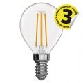 EMOS LED žárovka Filament Mini Globe 4W E14 teplá bílá 1525281210 (Z74230)