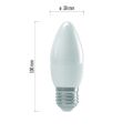 EMOS LED žárovka Classic Candle 4W E27 neutrální bílá 1525733405 (ZQ3111)