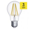 EMOS LED žárovka Filament A60 A++ 8W E27 neutrální bílá 1525283241 (Z74271)