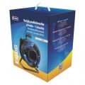 EMOS Gumový prodlužovací kabel na bubnu – spojka, 25m, 1,5mm2 1908212500 (P08125)