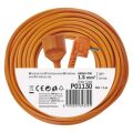 EMOS Prodlužovací kabel – spojka 30m, oranžový 1901013000 (P01130)
