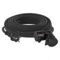 EMOS Prodlužovací kabel gumový – 2 zásuvky, 20m, 3× 1,5mm2, IP44 1901022001 (P0603)