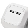 EMOS Rozbočovací kostka s prodl. přívodem – 4 zás. + 2× USB, 1,9m 1902040190 (P04119U)