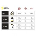 EMOS LED multifunkční kempingová svítilna , 215 lm, 3× AA 1447013200 (P4008)