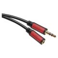 EMOS JACK kabel 3,5mm stereo, vidlice - 3,5mm zásuvka 2,5m 2335050020 (SM5102)