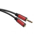 EMOS JACK kabel 3,5mm stereo, vidlice - 3,5mm zásuvka 2,5m 2335050020 (SM5102)