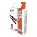 EMOS JACK kabel 3,5mm stereo, vidlice - 3,5mm zásuvka 2,5m 2335050020 (SM5102)