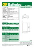 GP Batteries Alkalická baterie GP Ultra 9V (6LF22) 1014511000 (B1951)
