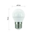 EMOS LED žárovka Classic Mini Globe 6W E27 studená bílá 1525733102 (ZQ1122)