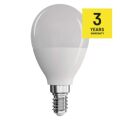 EMOS LED žárovka Classic Globe 8W E14 teplá bílá 1525731213 (ZQ1230)