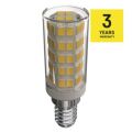EMOS LED žárovka Classic JC A++  4,5W E14 teplá bílá 1525731208 (ZQ9140)