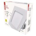 EMOS LED panel 120×120, čtvercový vestavný bílý, 6W neutrální b. 1540210620 (ZD2122)