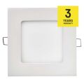 EMOS LED panel 120×120, čtvercový vestavný bílý, 6W neutrální b. 1540210620 (ZD2122)