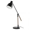 EMOS Stolní lampa WINSTON na žárovku E27, černá 1538162000 (Z7605)