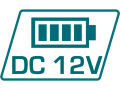 TOTAL Kompresor vzduchový, 12V (TTAC1601)