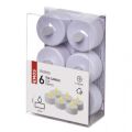EMOS LED dekorace – čajová svíčka bílá, CR2032, vnitřní, vintage, 6 ks 1550001010 (DCCV11)