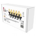 EMOS LED světelný řetěz – 10x párty žárovky, 4,5 m, venkovní i vnitřní, vintage 1550001023 (DCPV01)