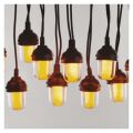 EMOS LED světelný řetěz – 10x párty žárovky, 4,5 m, venkovní i vnitřní, vintage 1550001023 (DCPV01)