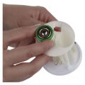 EMOS LED hřbitovní svíčka, 12,5 cm, 2x C, venkovní i vnitřní, vintage, časovač 1550001024 (DCCV21)